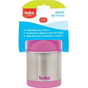 Pote Térmico Rosa - Buba Baby