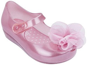 Sapatilha Mini Ultragirl Chic Rosa - Melissa