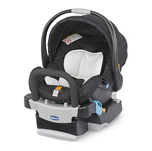 Cadeira Auto e Bebê Conforto com Base Keyfit Night Grafite - Chicco