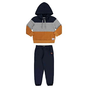 CONJ.BLUSAO E CALCA MOLETOM - 20342 - PP