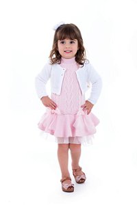 BOLERO MISS KIDS BRANCO