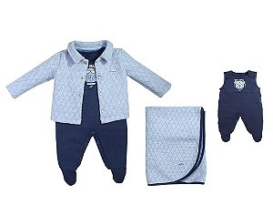 GRW KIT NEWBORN STREET TOP GUN AZUL