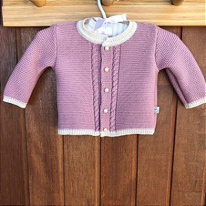 CARDIGAN ROSA FASCINACAO