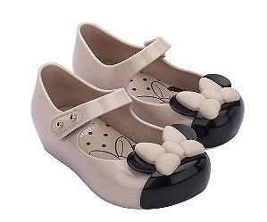 SAPATILHA MINI MELISSA BB ROSA/PRETO