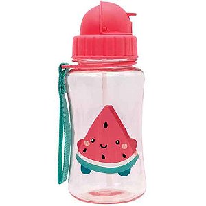 Garrafa com Canudo Frutti Melancia 350ML - Buba Baby