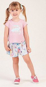 CONJUNTO MC SEREIA 108 BLUSA E SHORT