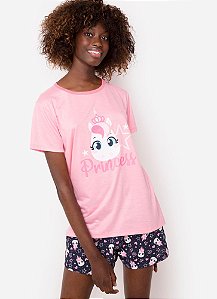 SHORT DOLL MC AD ECO UNICORNIO ROSA