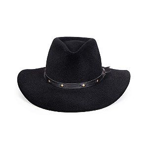CHAPÉU COUNTRY MODELO GUSTTAVO UNISSEX ABA CURVADA 8CM