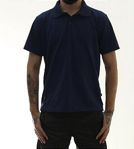 Camiseta Polo em Piquet com bordado de até 10 cm