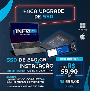 Upgrade de Computador ou Notebook