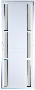 Porta Lambril Visor Duplo Vdr. Boreal Alumínio Branco - Spj Premium