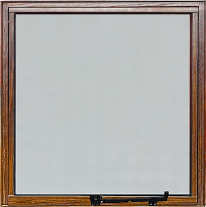 Janela Maxim-Ar 1 Sec. Vdr. Mini Boreal Alumínio Amadeirado - Esap Linha 16