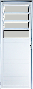 Porta Lambril Basculante Vdr. Boreal Alumínio Branco - Spj Premium - Saldão