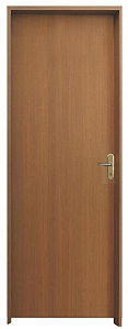 Porta Lisa Padrão Imbuia c/ Batente de 14 cm Misto c/ Fechadura Tambor Wc - Rick Esquadrias Saldão