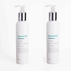 SENSIPLUS LOÇÃO PARA LIMPEZA DA PELE KIT 2 UNIDADES 190mL CADA