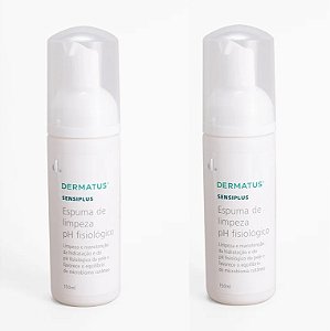 SENSIPLUS ESPUMA DE LIMPEZA KIT 2 UNIDADES 150mL CADA