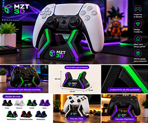 Suporte 3D para Controle Gamer – MZT 3D