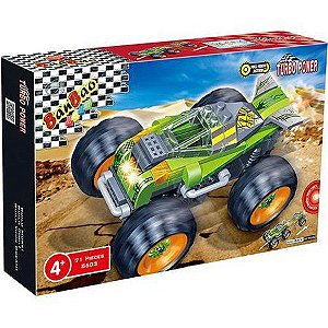 Carro de Corrida Thunder 71 Peças