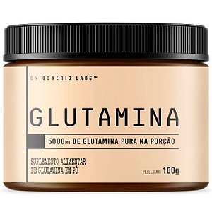 Glutamina Pura - 100g - Generic Labs