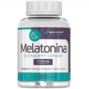 Melatonina Durma Bem Complex (210mcg) - 30 Cápsulas - BodyAction Nutri Science