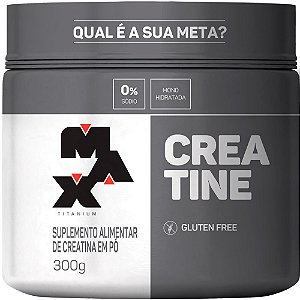 Creatina Max Monohidratada - 300g - Max Titanium