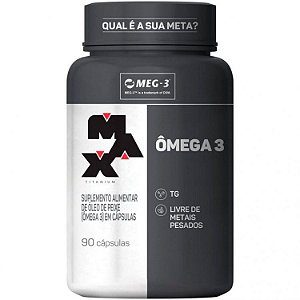 Ômega 3 (1000mg) - 90 Cápsulas - Max Titanium