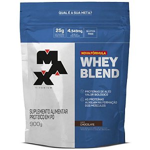 Whey Blend - Pacote 900g - Max Titanium