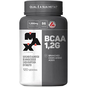 BCAA 1,2g - 120 Tabletes - Max Titanium