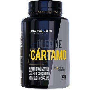 Óleo de Cártamo (1000mg) - 120 Cápsulas - Probiótica