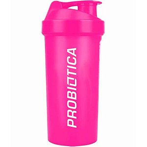 Coqueteleira Rosa - Probiótica - 600ml