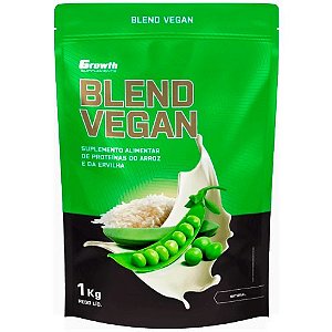 Blend Vegan (Proteína Vegana) - 1000g - Growth Supplements