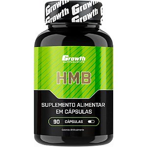 HMB - 90 Cápsulas - Growth Supplements