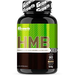 HMB - 90 Cápsulas - Growth Supplements
