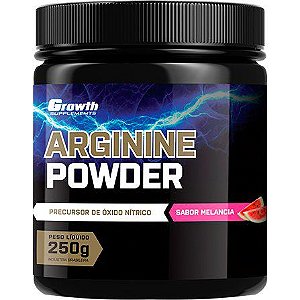 Arginina Powder 3000mg (Vaso Dilatador) - 250g - Growth Supplements