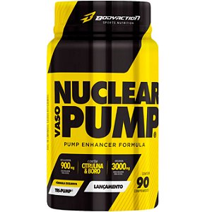 Nuclear Vaso Pump (Arginina + BetaAlanina + Boro) - 90 Comprimidos - BodyAction