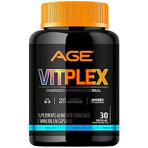 Multivitaminico Vitplex - 30 Cápsulas - Nutrilatina AGE (Polivitaminico)