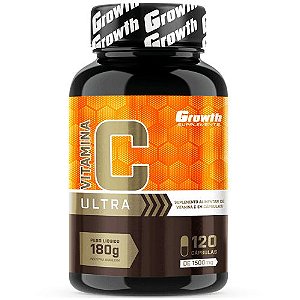 Vitamina C Ultra (450mg) - 120 Cápsulas - Growth Supplements