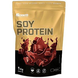 Soy Protein (Proteína Isolada de Soja) - 1000g - Growth Supplements