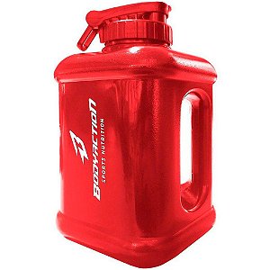 Galão Quadrado Vermelho - BodyAction - 1600ml