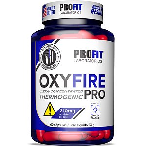 Termogênico OxyFire Pro - 60 Cápsulas - Profit Labs