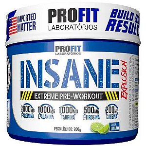 Insane Explosion Pré-Treino - 200g - Profit Labs