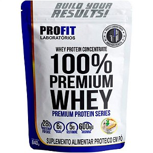 100% Premium Whey - Pacote 840g - Profit Labs