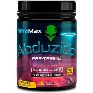 Abduzido Pré-Treino - 300g - NitroMax (2g Beta-Alanina + 2g Arginina)