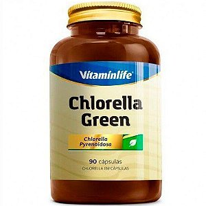 Chlorella Green - 90 Cápsulas - VitaminLife