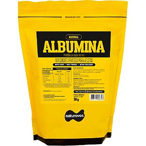 Albumina Pura (80% Proteína) - 1000g - Naturovos