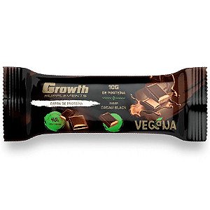 Barra de Proteína Vegana - 40g - Growth Supplements