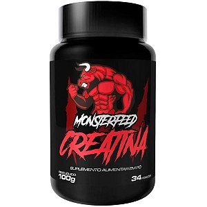 Creatina Pura Monohidratada - 100g - Monsterfeed