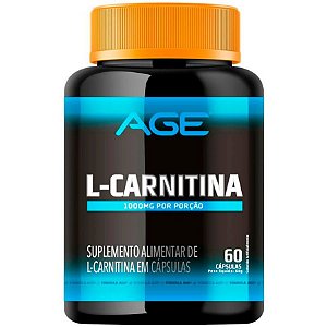 L-Carnitina (1000mg) - 60 Cápsulas - AGE