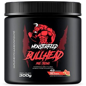 BullHead Pré-Treino - 300g - Monsterfeed (com Beta-Alanina)