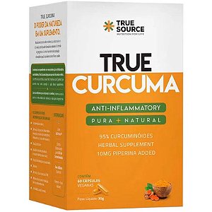 True Curcuma - 60 Cápsulas - True Source